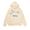 Sp5der Motocross Hoodie Beige – Fast Streetwear Energy