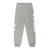 Sp5der Tracksuit Beluga Heather Grey pants front