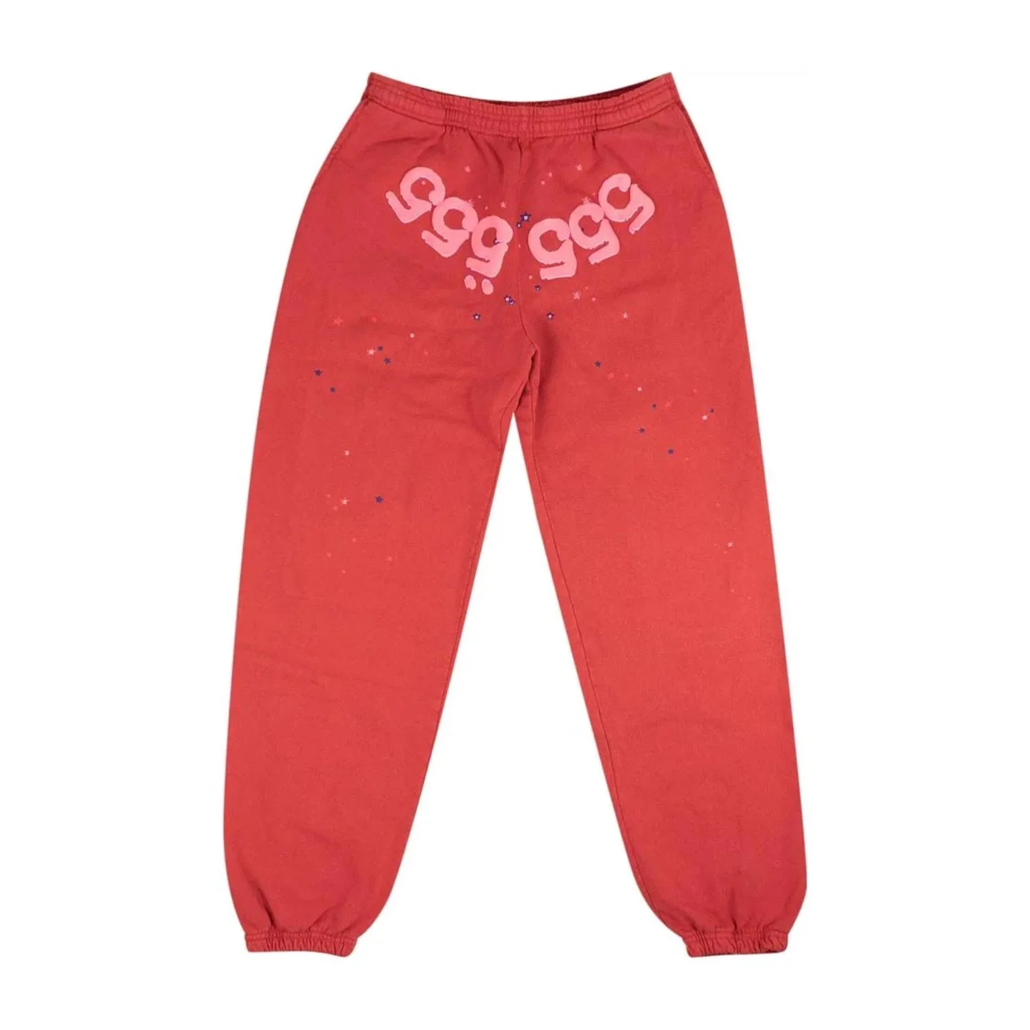 Sp5der Sweatpants Angel Number 555 Red