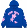 Sp5der Beluga Hoodie Blue – Bold Streetwear Essential