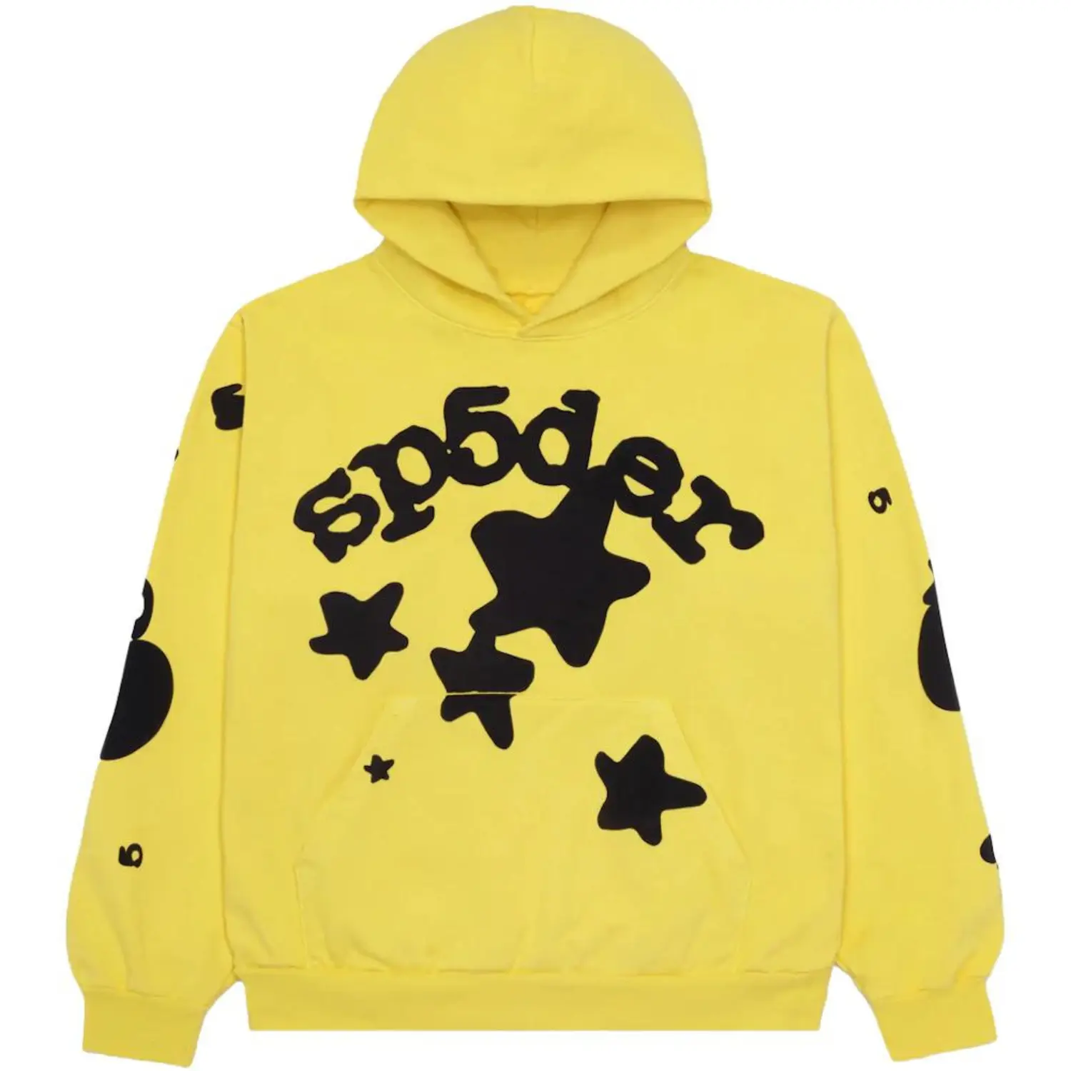 Sp5der Beluga Hoodie Yellow
