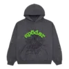 Sp5der Hoodie Web Grey – Subtle Urban Streetwear