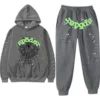 Sp5der Wait Web Sweatsuit Slate Grey – Bold Streetwear