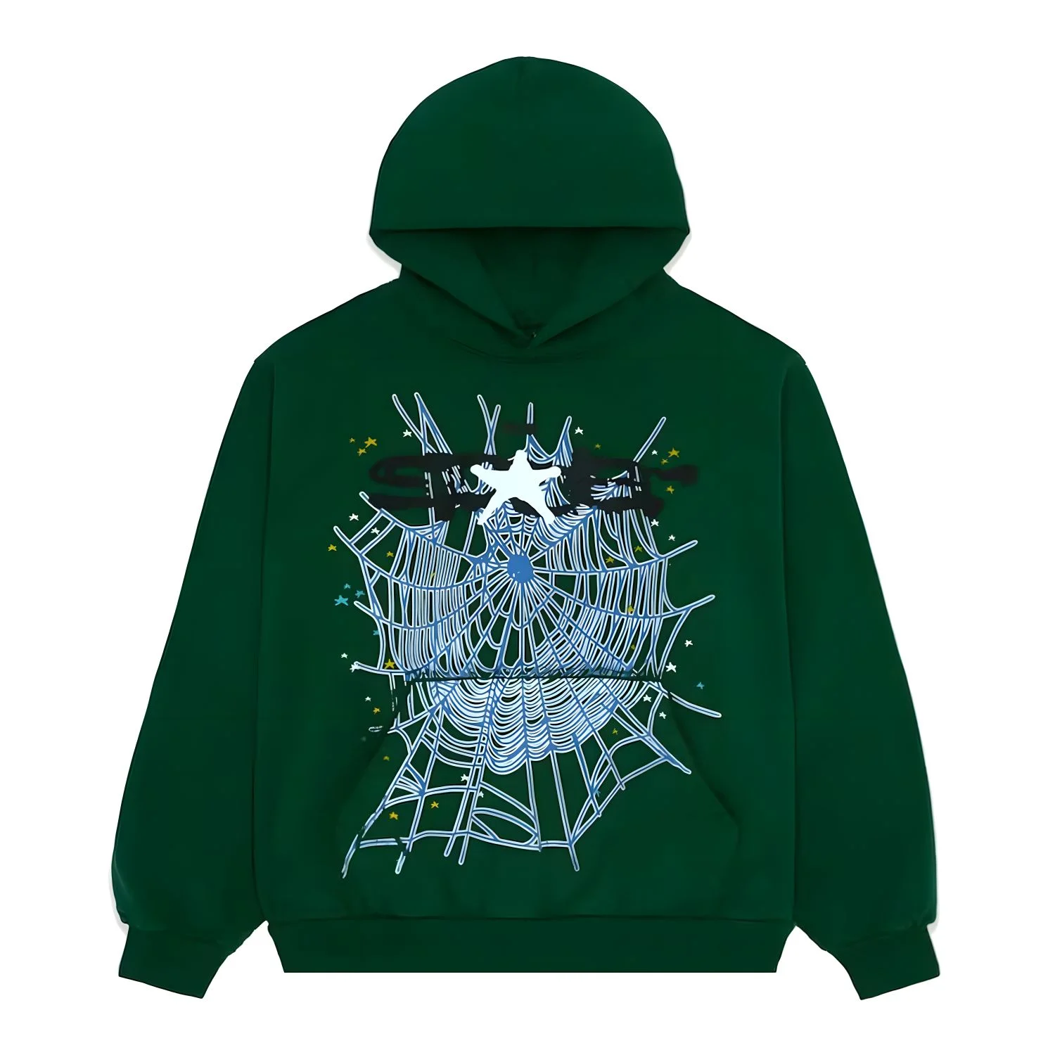 SP5 Green Spider Hoodie