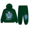 Sp5der SP5 Sweatsuit Hunter Green – Rugged Streetwear