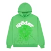 Sp5der Web Hoodie Green – Bold Urban Streetwear