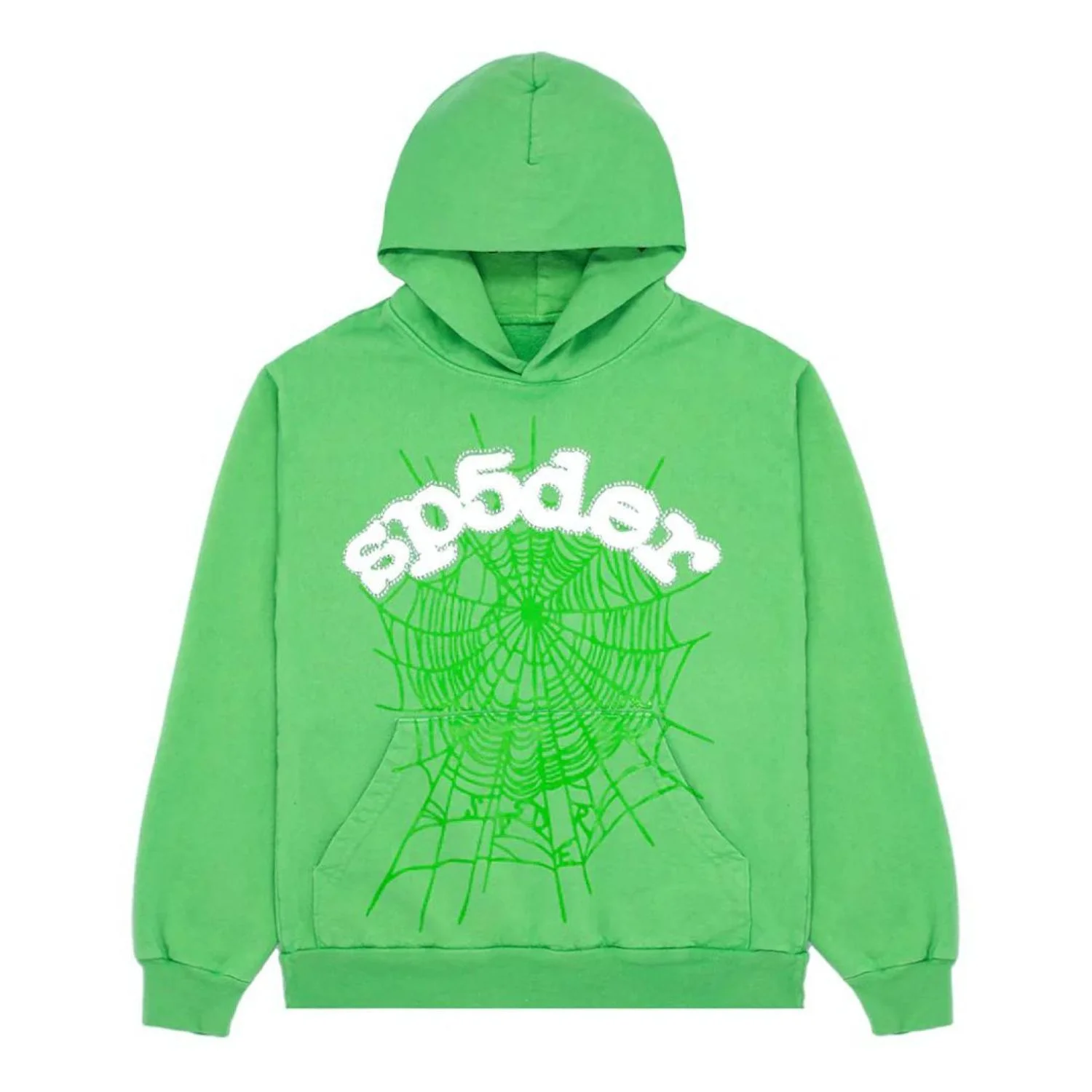 Sp5der Web Hoodie Green