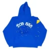 Sp5der TC5 Hoodie Blue – Graphic Urban Streetwear